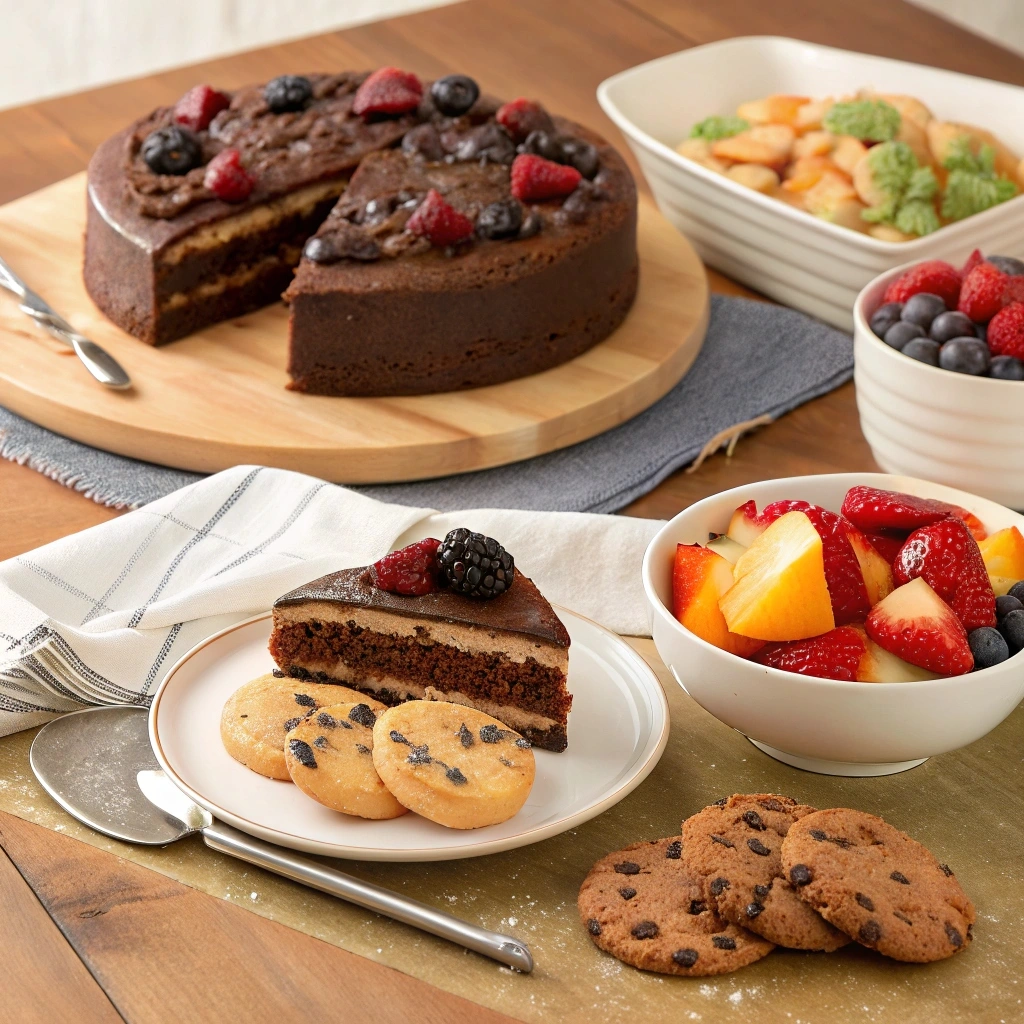 Easy Dessert Recipes: Simple Chocolate Cake Slice
