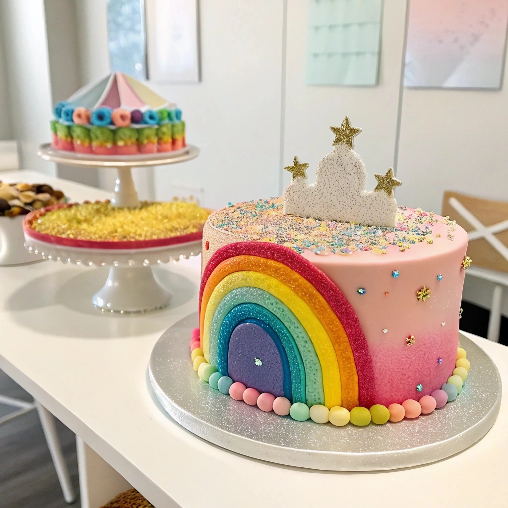 Princess Cake with Green Marzipan