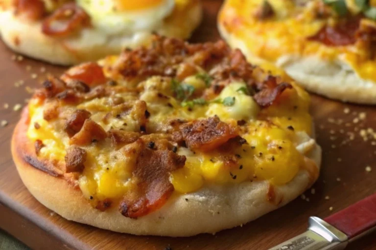 English Muffin Breakfast Pizza