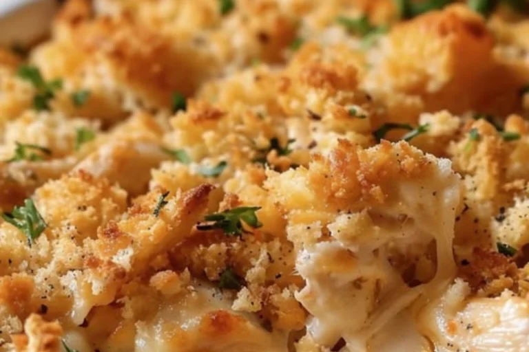 Ritz Cracker Chicken Casserole