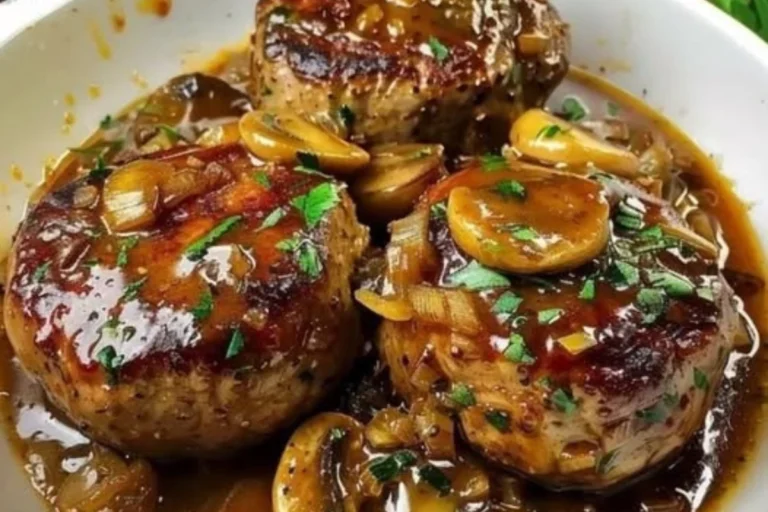 Salisbury Steak with Mushroom Gravy