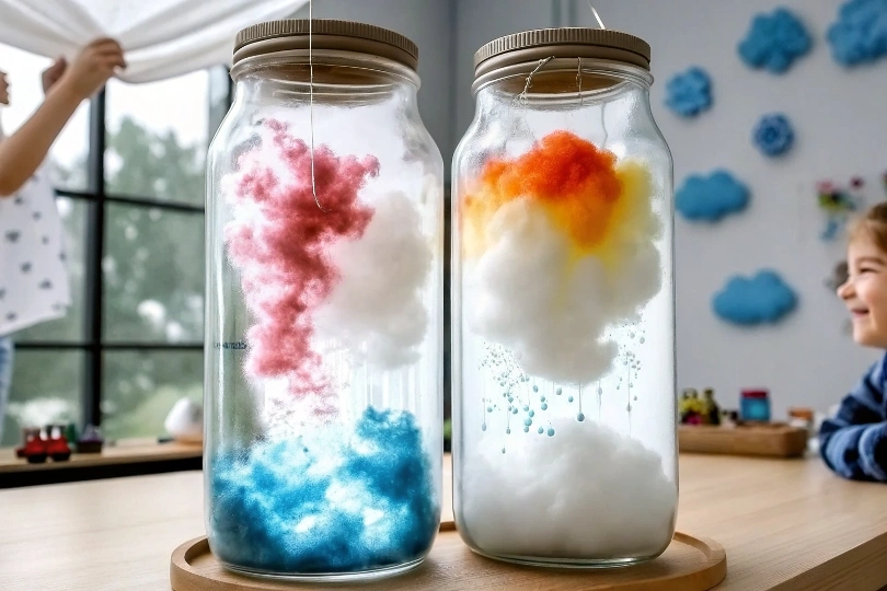 Make your own rain cloud at home!