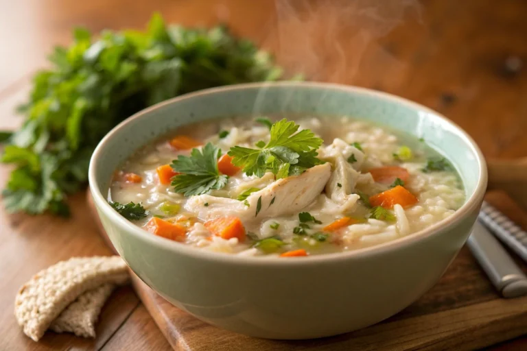 Cozy Chicken and Rice Soup