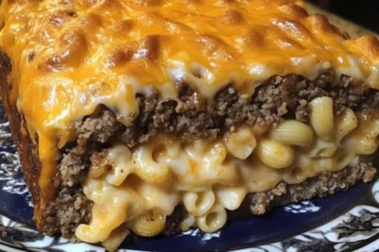 The Ultimate Mac ‘n’ Cheese-Stuffed Meatloaf