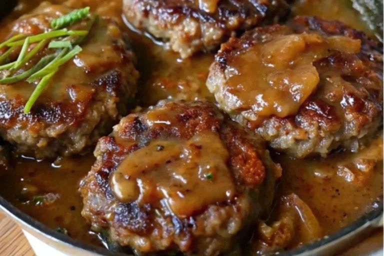 One of THE VERY BEST SALISBURY STEAK