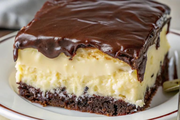 Boston Cream Poke Cake Recipe