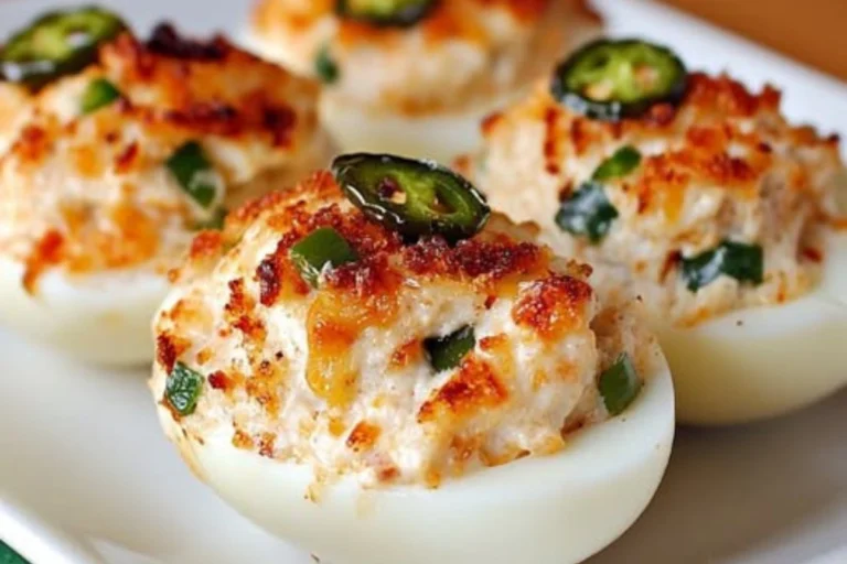 Jalapeño Popper Deviled Eggs