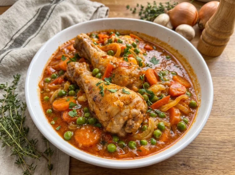 Hearty Chicken Drumstick Vegetable Stew